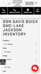 Mobile Screenshot of dondavisbuickgmc.com